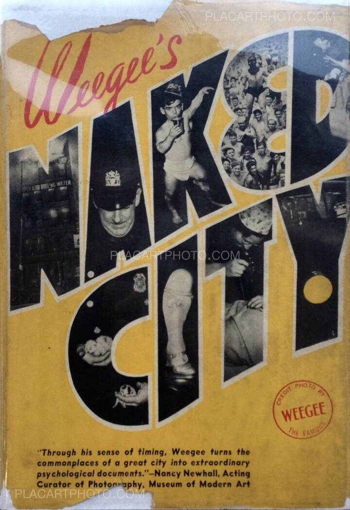 Weegee: Naked city, Essential Books, 1945 | Bookshop Le Plac