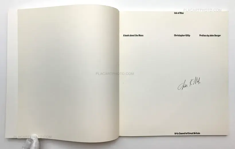 Chris Killip – Isle of Man : A book about the Manx (SIGNED)