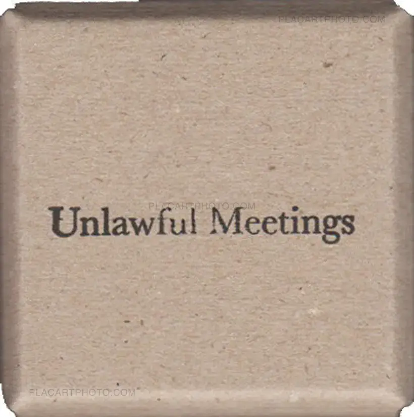 Lina Hashim – Unlawful Meetings (signed)