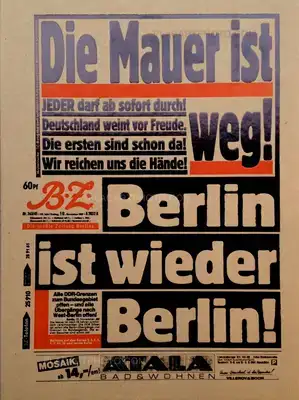 Mark Power – Die Mauer ist weg ! (Signed)