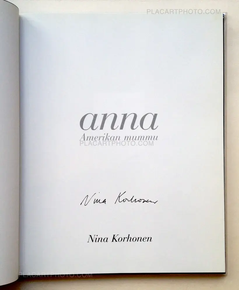 Nina Korhonen – Anna Amerikan Mummu (Signed)