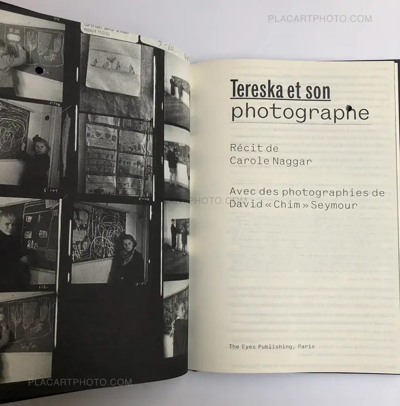 Carole Naggar – TERESKA ET SON PHOTOGRAPHE: UN RECIT (Sealed copy)