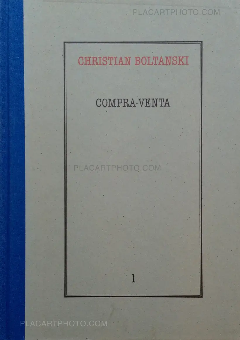 Christian Boltanski – Compra-Venta