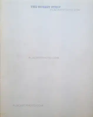 Ed Ruscha – Every building on the Sunset Strip (1st With the extra flap)
