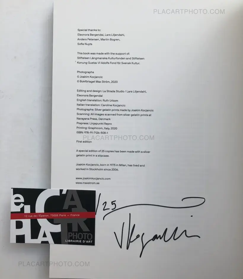 Joakim Kocjancic – Europea (Special edition with print)