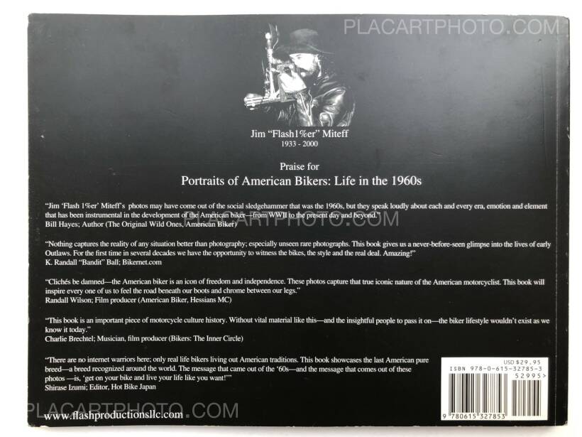Jim Miteff: PORTRAITS OF AMERICAN BIKERS (SIGNED), Flash Jim Miteff: PORTRAITS OF AMERICAN BIKERS (SIGNED), Flash