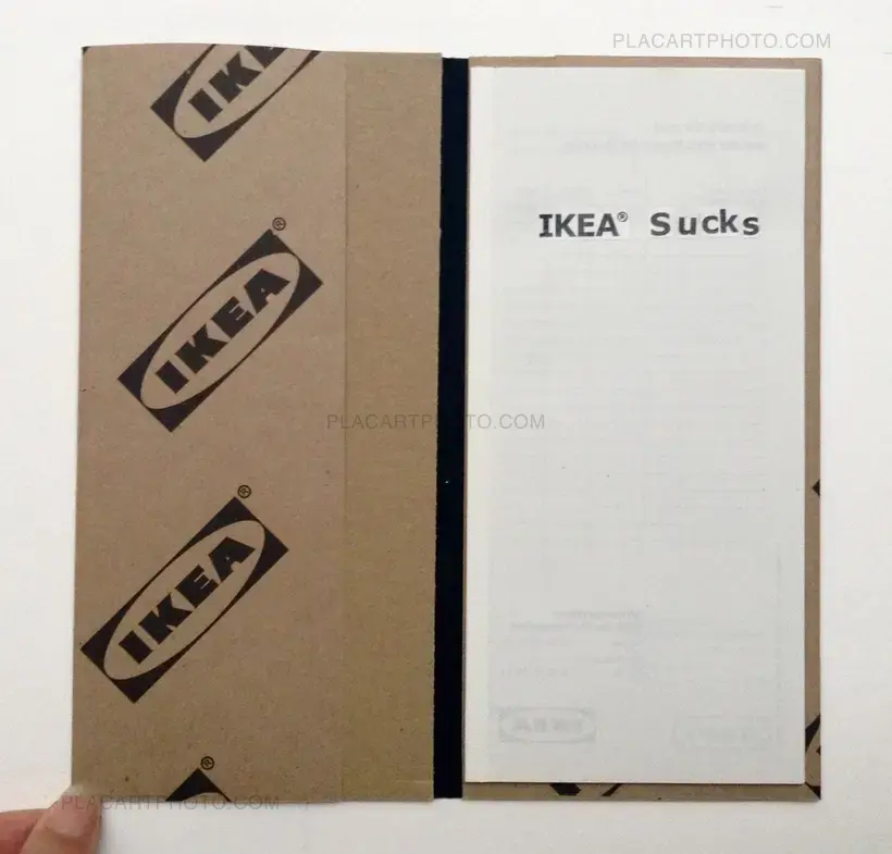 Joachim Schmid – Ikea sucks (Signed only 25 copies)