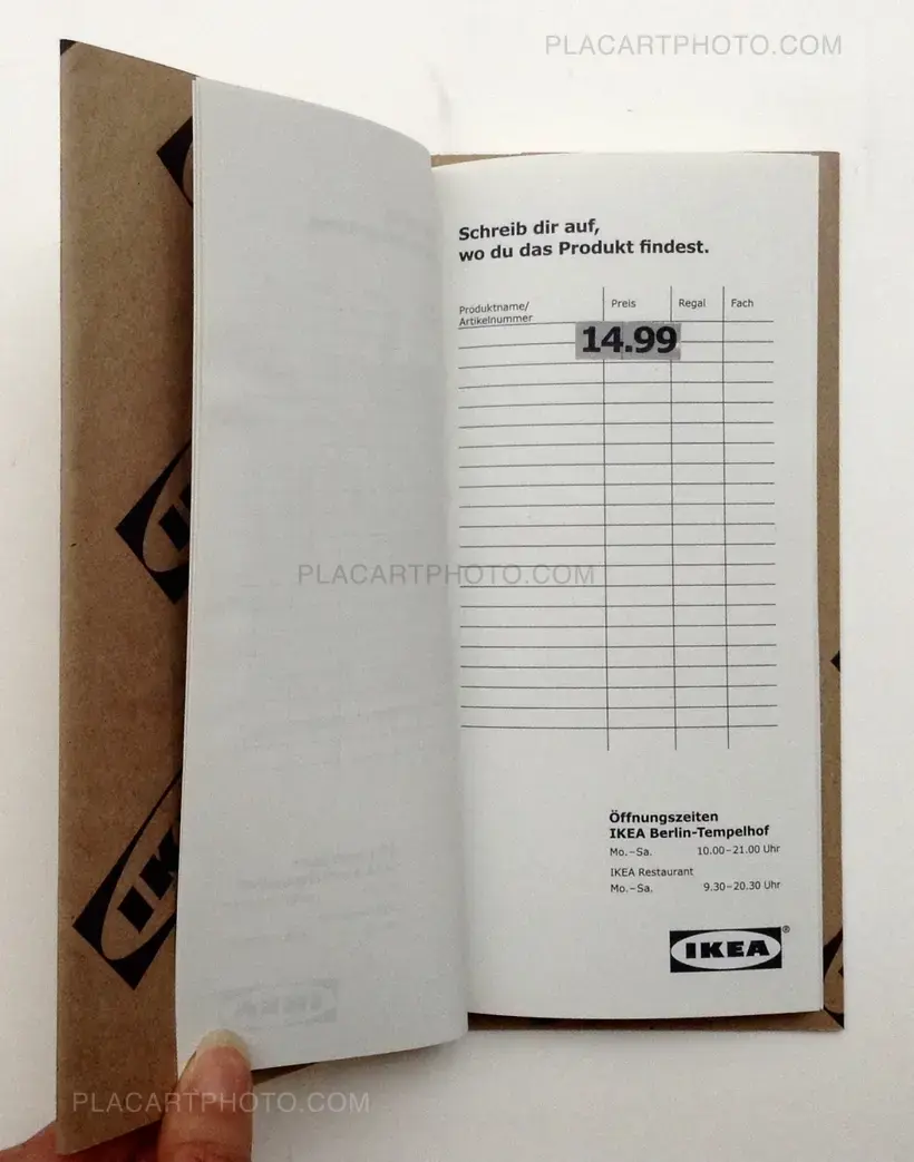 Joachim Schmid – Ikea sucks (Signed only 25 copies)