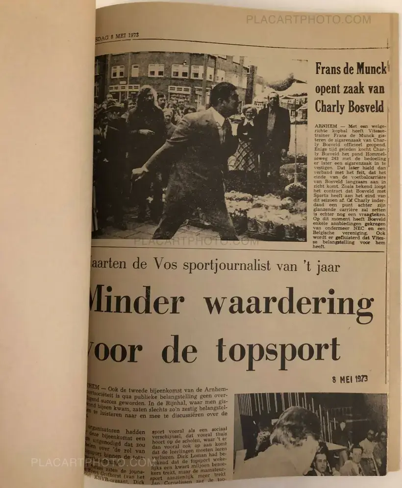 Hans Eijkelboom – In de Krant (In the Newspaper) SIGNED!