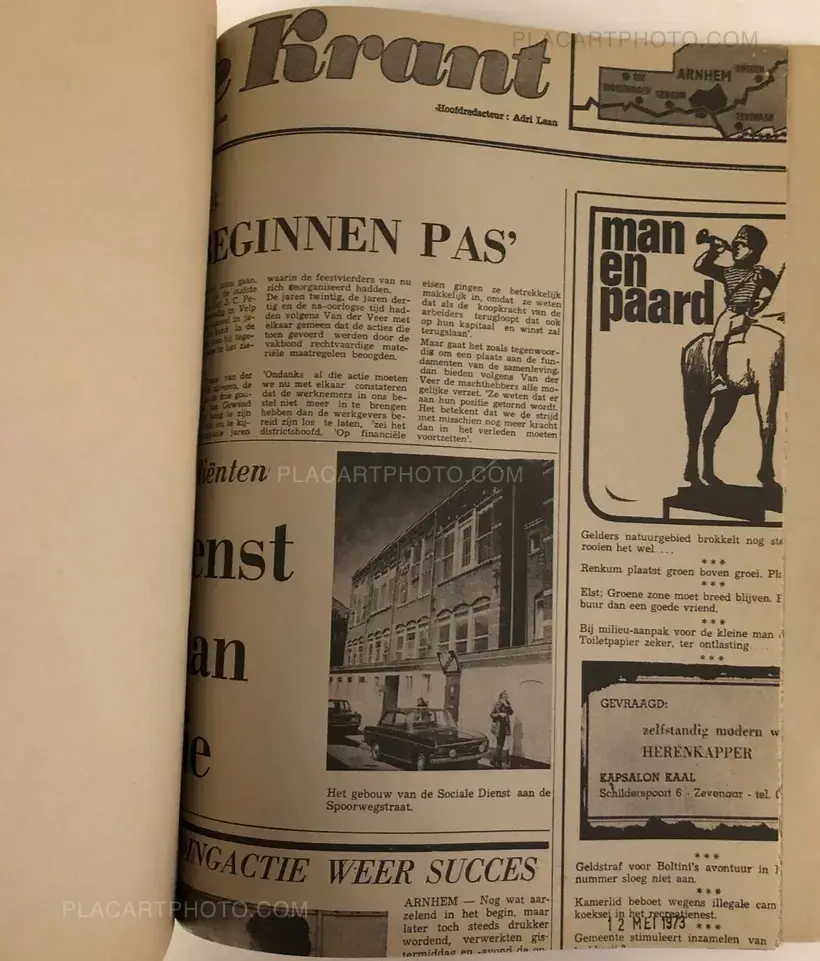 Hans Eijkelboom – In de Krant (In the Newspaper) SIGNED!