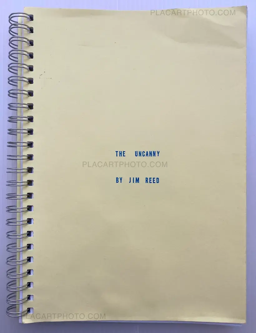 Jim Reed, THE UNCANNY, Easter Trouble Press, 2013 | Le Plac'Art Photo