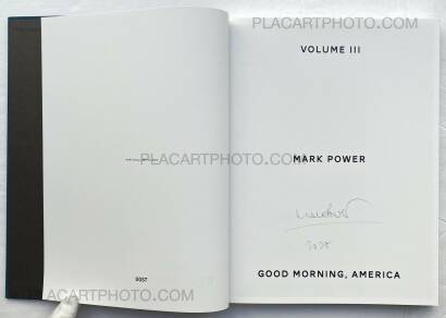Mark Power,Good Morning, America (Volume III) (Signed copy)