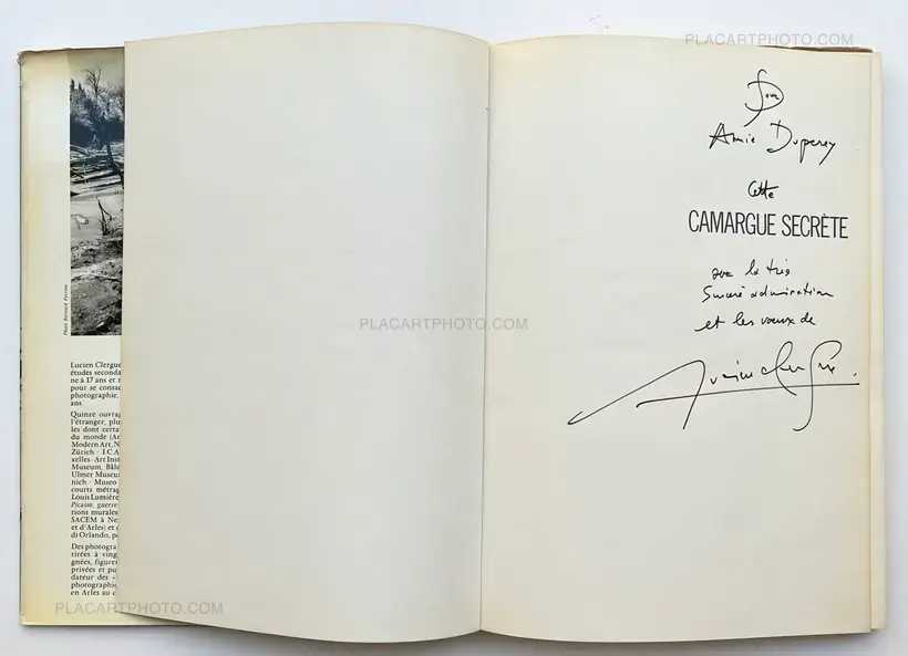 Lucien Clergue – Camargue Secrète (ASSOCIATION COPY)