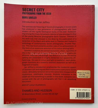 Boris Savelev,Secret City (ASSOCIATION COPY)