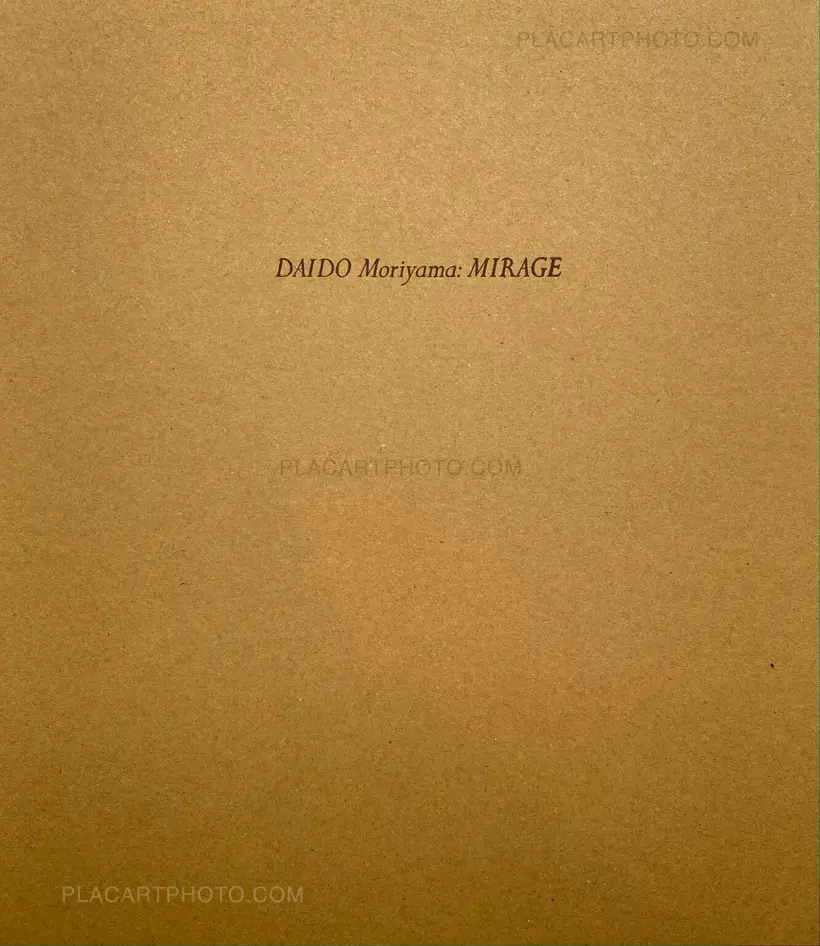 Daido Moriyama – Mirage (Signed)