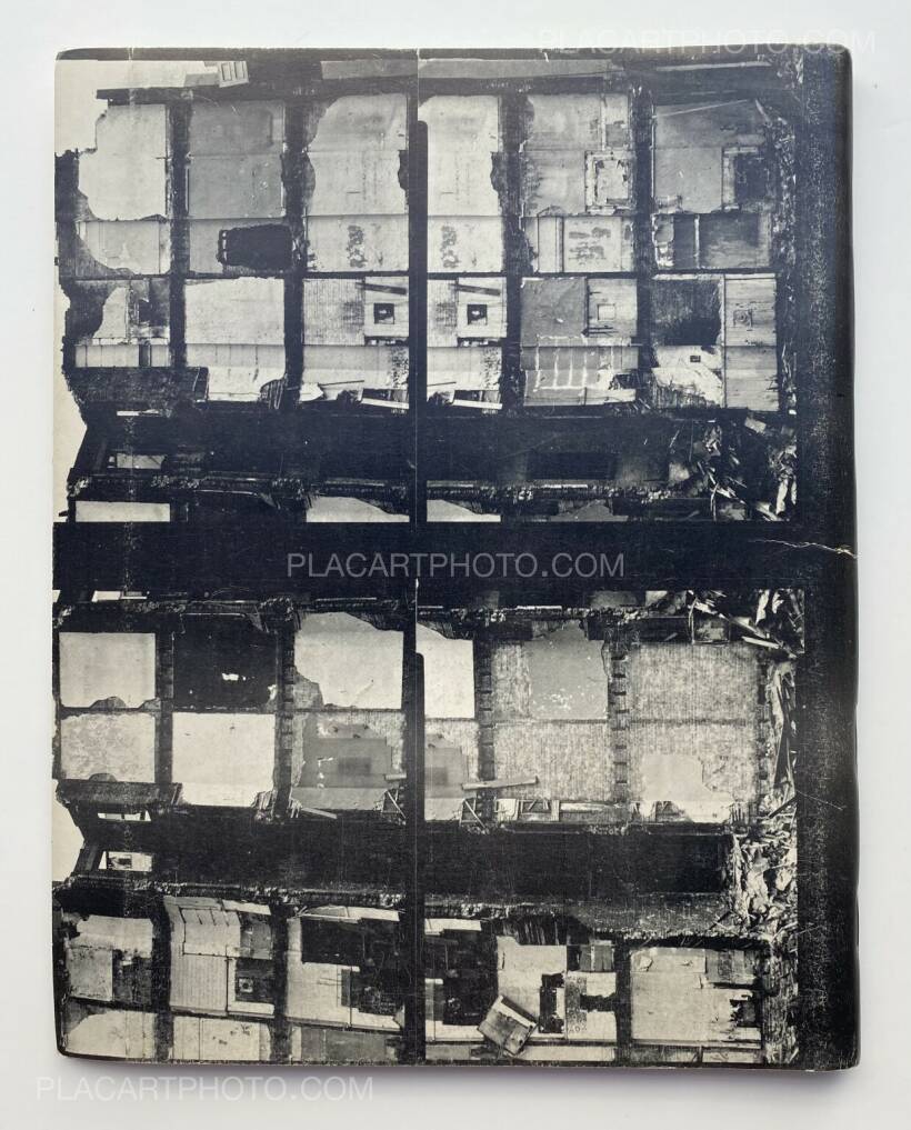 Gordon Matta-Clark: Walls Paper, Buffalo Press, 1973 | Bookshop Le