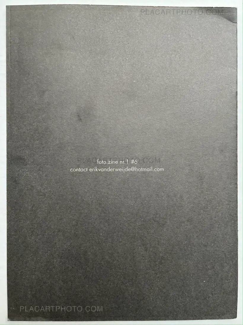 Erik van der Weijde – foto zine nr. 1 #6
