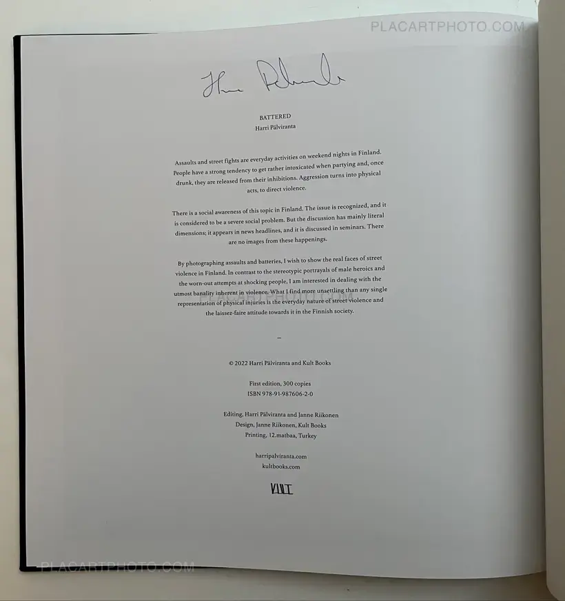 Harri Pälviranta – Battered (SIGNED)