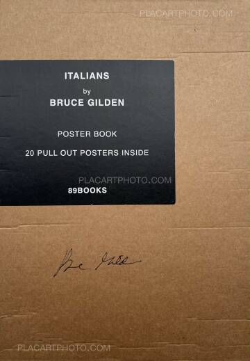 Bruce Gilden,Italians (SIGNED)