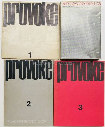 Provoke group,Provoke (complete set of 3 volumes + number 4/5) 1968-1969-1970