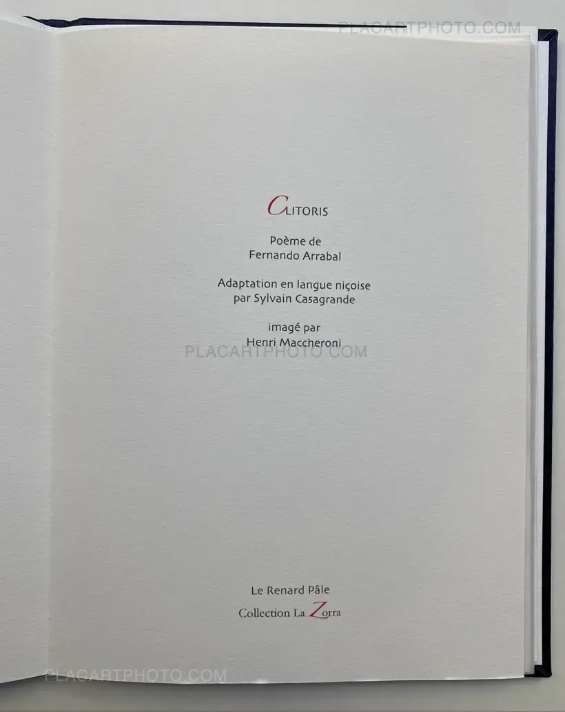 Henri Maccheroni – Clitoris (Edt of 25)