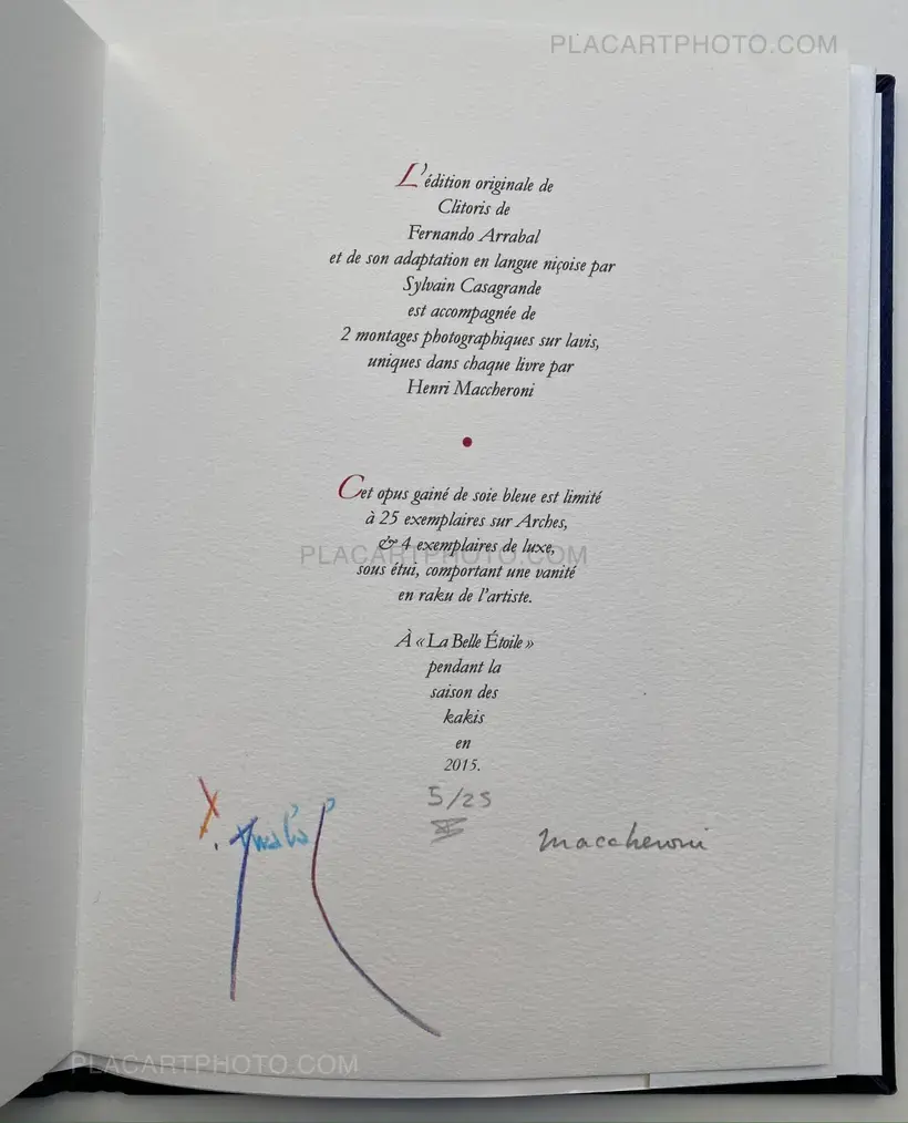 Henri Maccheroni – Clitoris (Edt of 25)