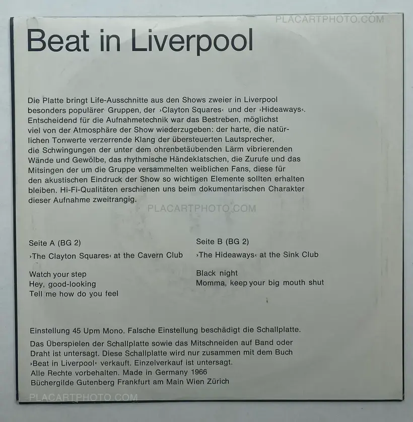 Collective, Beat in Liverpool, 1966 | Le Plac'Art Photo