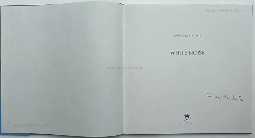 António Júlio Duarte – WHITE NOISE (SIGNED)