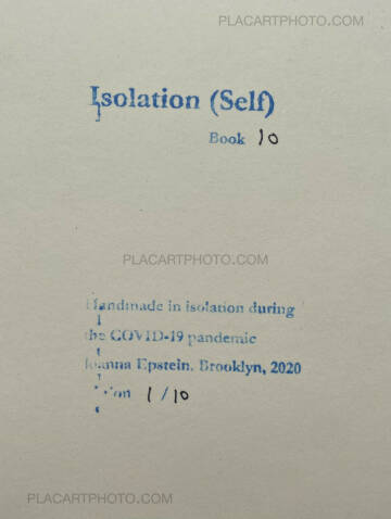 Joanna Epstein,Isolation (Self) (NUMBERED, edt of 10) 