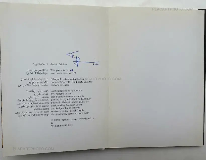 Frederic Lezmi – Beyond borders (LTD & SIGNED)