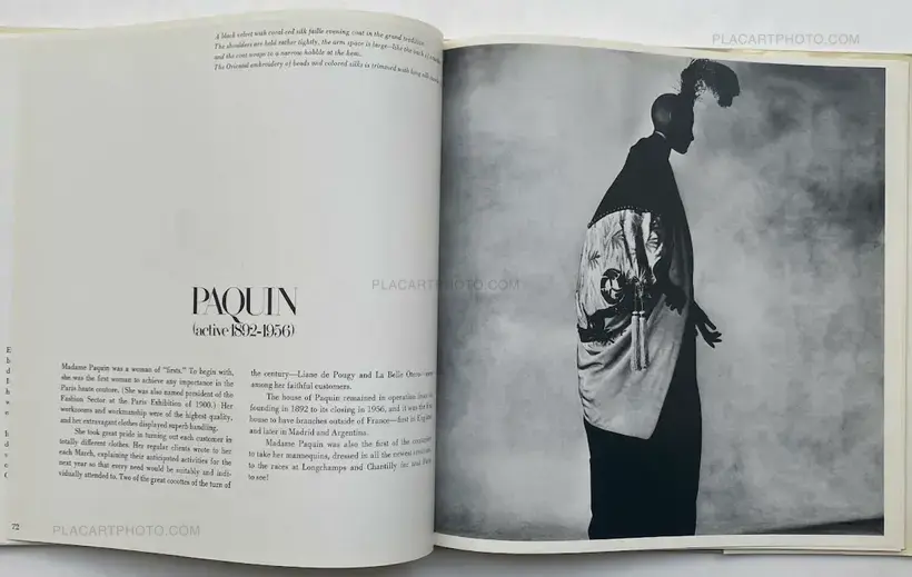 Irving Penn – INVENTIVE PARIS CLOTHES 1909-1939 (SIGNED)