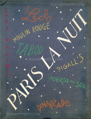 Daniel Frasnay,PARIS LA NUIT (envoi de l'auteur)