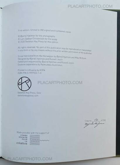 Øyvind Hjelmen,MOMENTS REFLECTED (SIGNED AND NUMBERED, edt of 350)