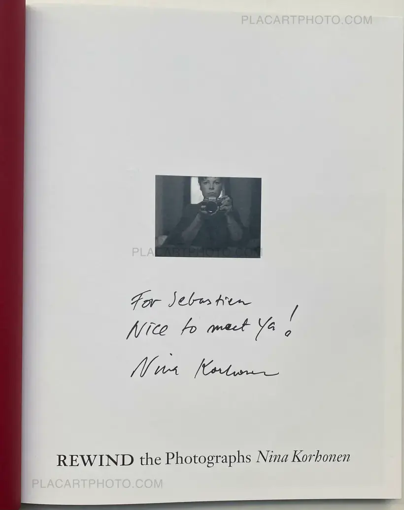 Nina Korhonen – Rewind the photographs (Signed)