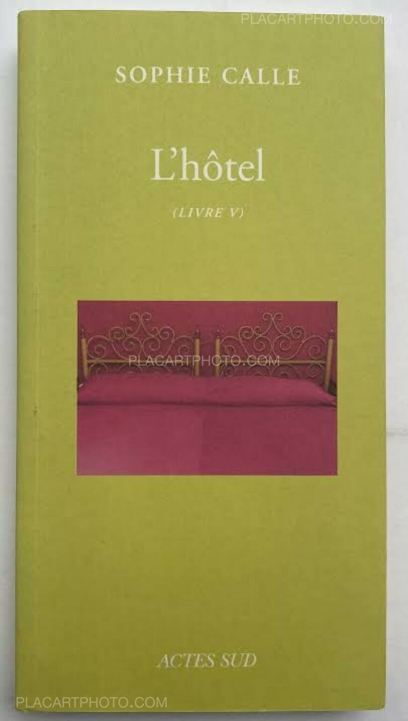 Sophie Calle: Doubles- jeux , Actes Sud , 1998 | Bookshop Le Plac