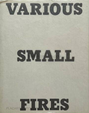 Ed Ruscha,Various Small Fires and milk