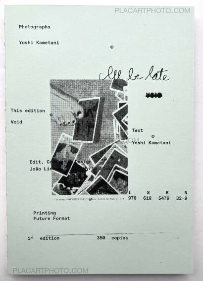 Yoshi Kametani,I’ll Be Late (Signed copy)