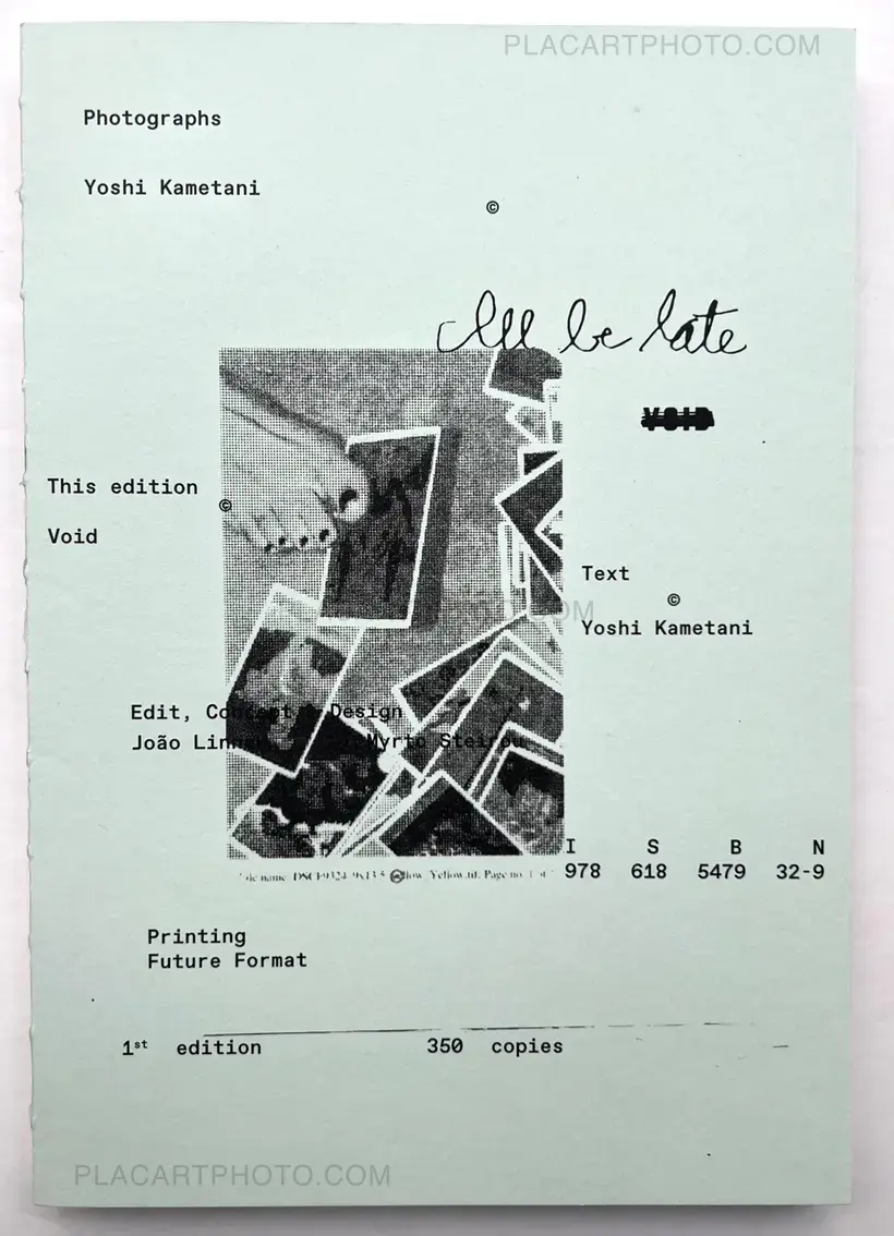 Yoshi Kametani – I’ll Be Late (Signed copy)