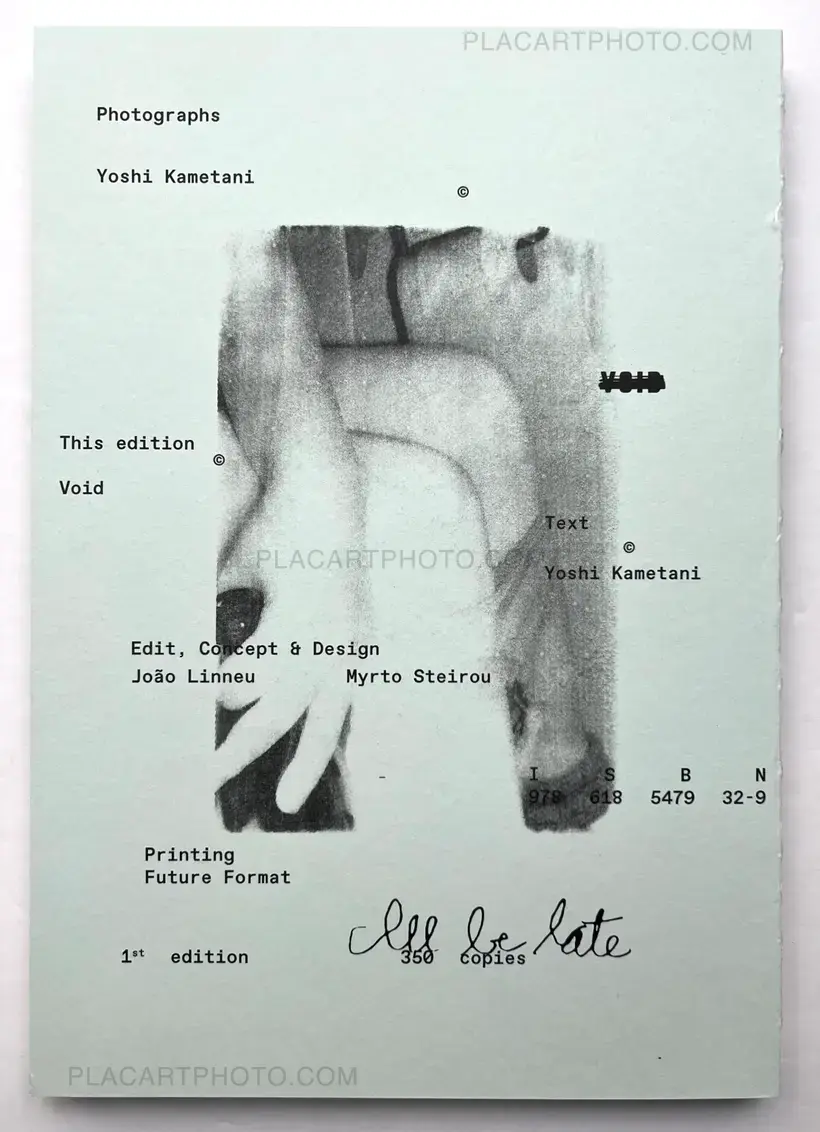 Yoshi Kametani – I’ll Be Late (Signed copy)