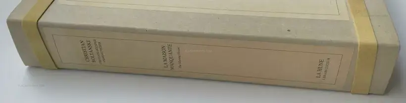 Christian Boltanski – La maison manquante (Numbered and signed, edt of 100 + 20 AP)