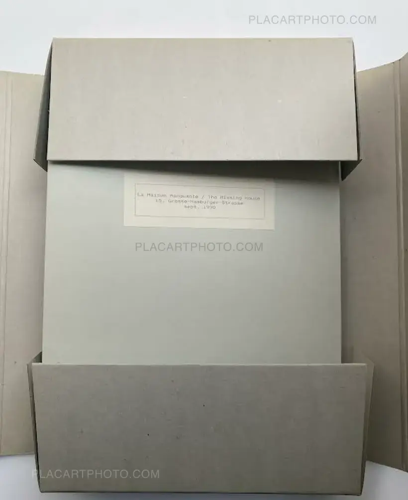 Christian Boltanski – La maison manquante (Numbered and signed, edt of 100 + 20 AP)