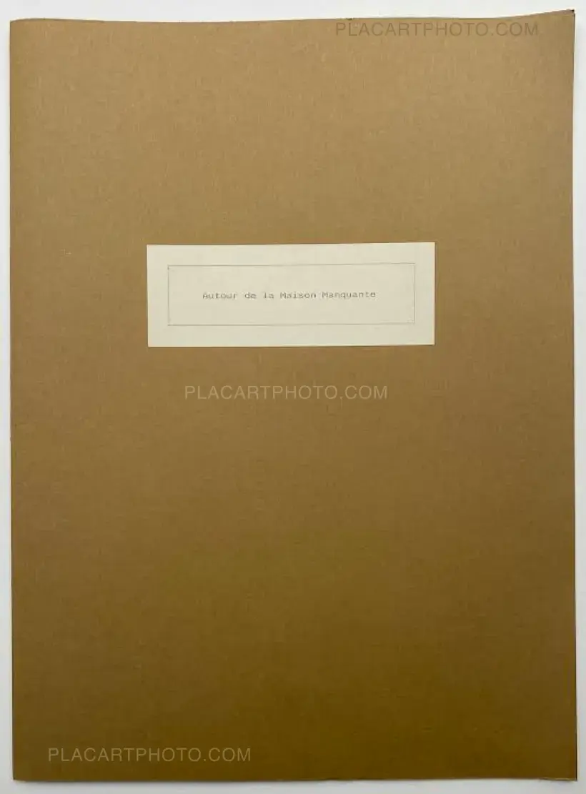 Christian Boltanski – La maison manquante (Numbered and signed, edt of 100 + 20 AP)