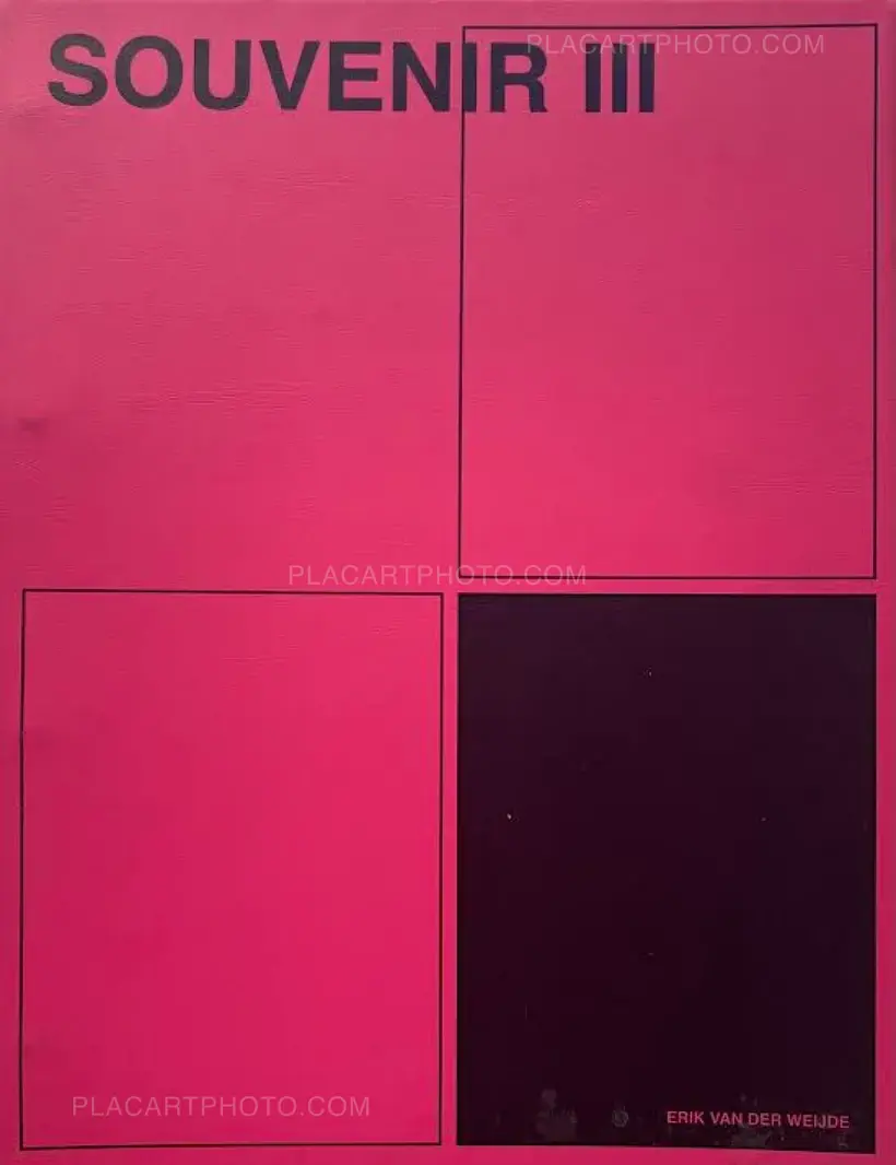 Erik van der Weijde – SOUVENIR III (Numbered, edt of 100)