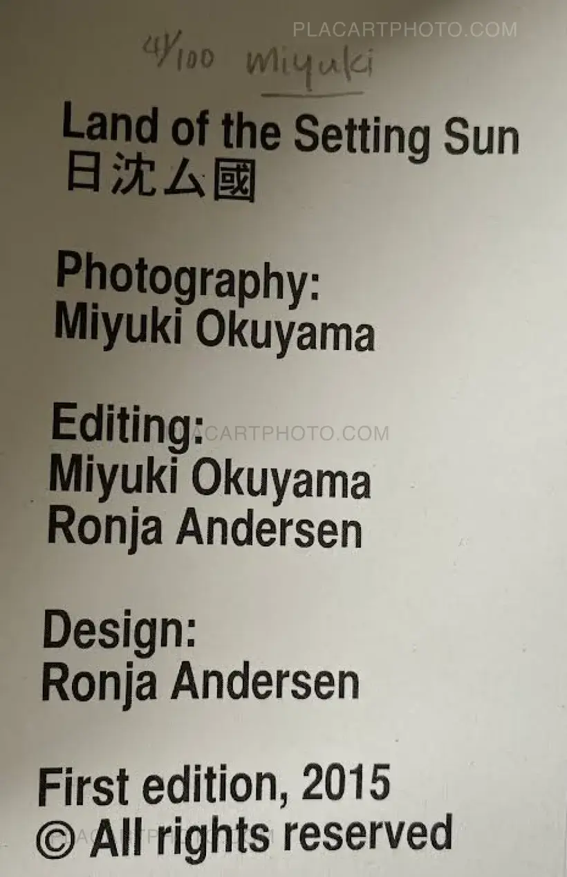 Miyuki Okuyama – Land of the Setting Sun (Numbered and signed, edt of 100)