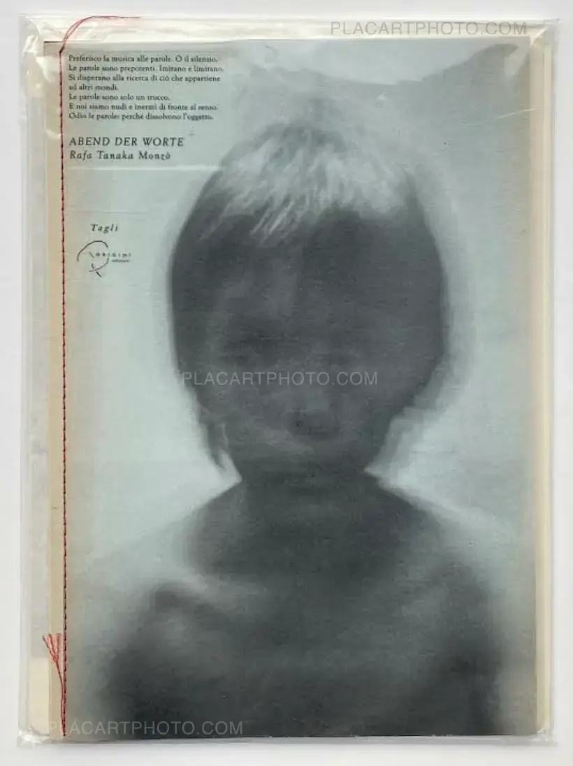 Rafael Tanaka Monzò – ABEND DER WORTE (Collector's edition, edt of 30)