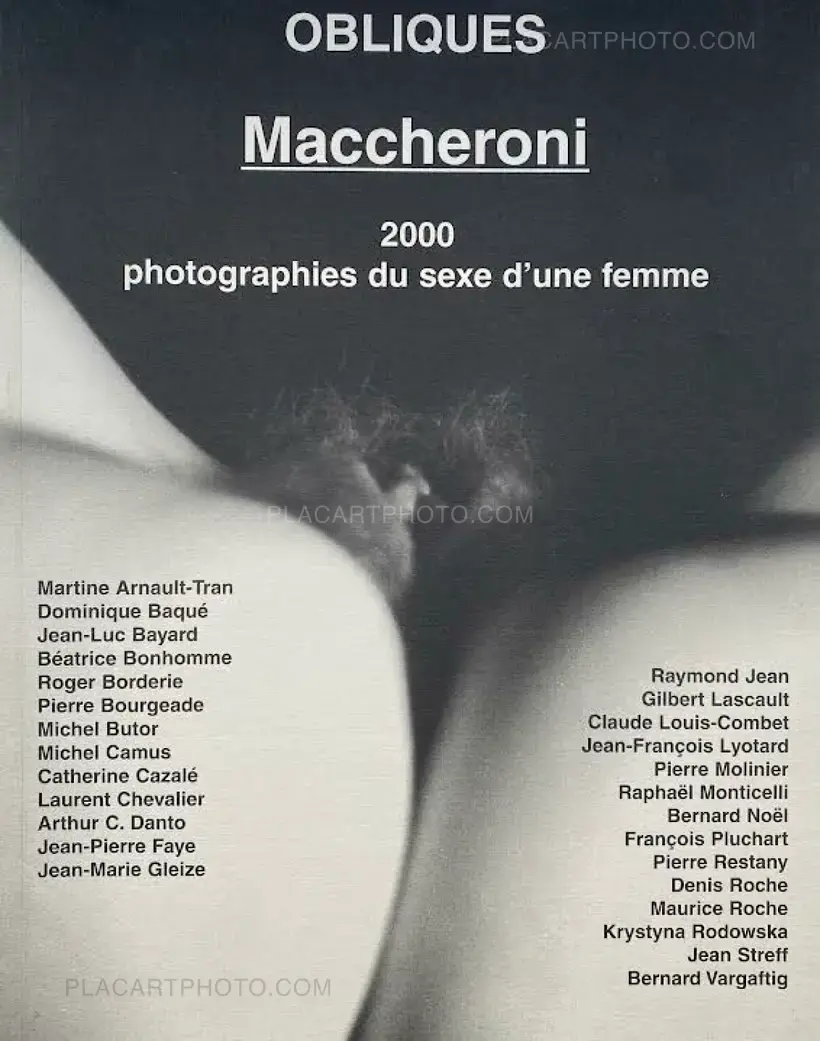 Henri Maccheroni – 2000 photographies du sexe d'une femme (With 1 print, edt of 26)