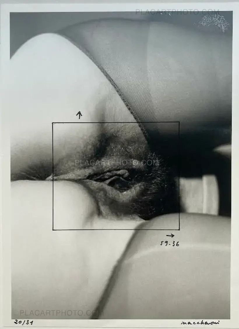 Henri Maccheroni – 2000 photographies du sexe d'une femme (With 1 print, edt of 26)