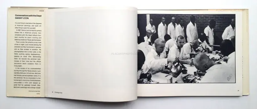 Danny Lyon – Conversations with the Dead (True first edition)