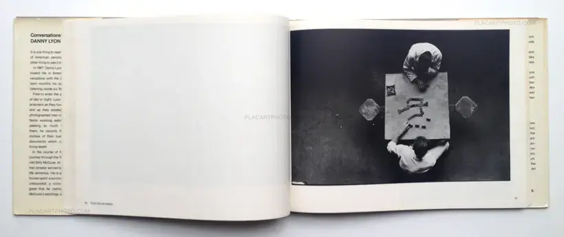 Danny Lyon – Conversations with the Dead (True first edition)