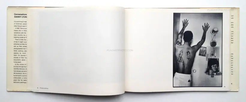 Danny Lyon – Conversations with the Dead (True first edition)